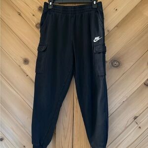 Nike Kids Black Cargo Sweatpants